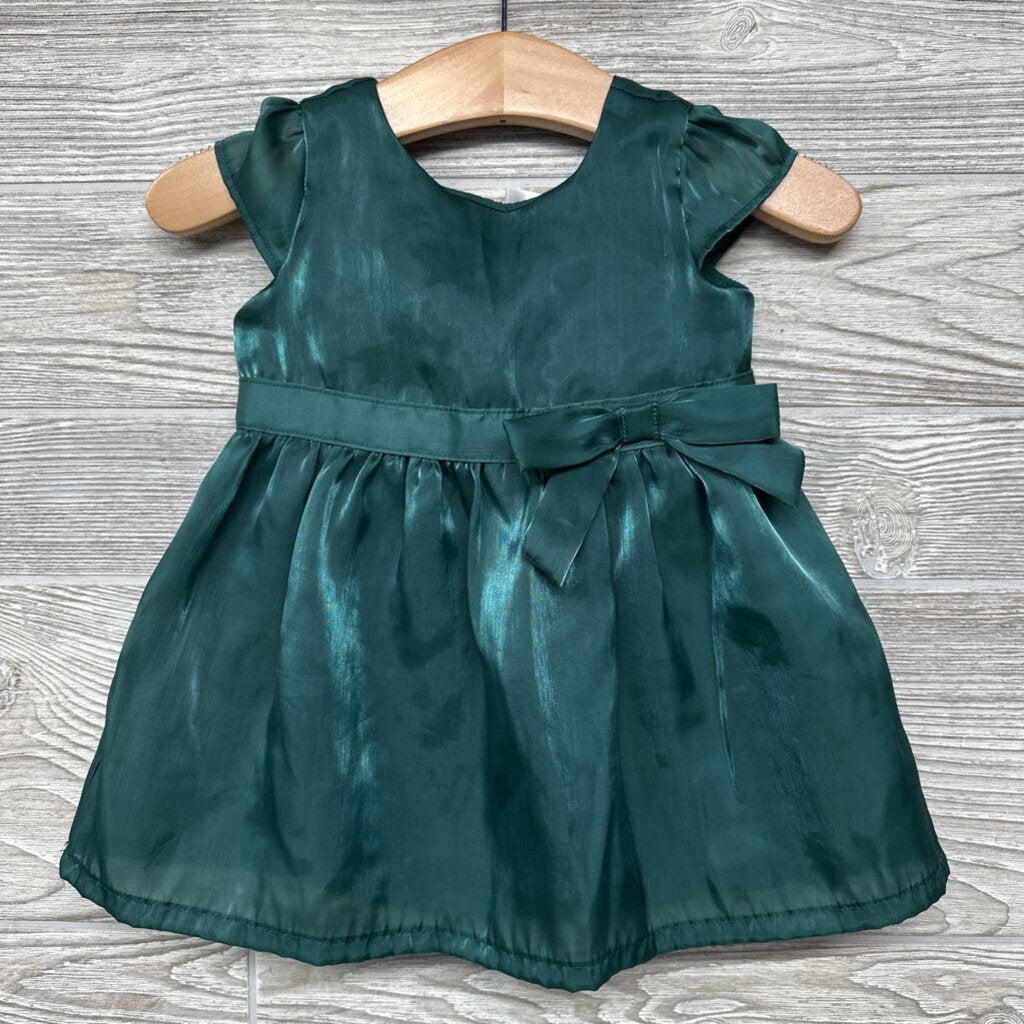 Sheer Dress Capped Sleeve