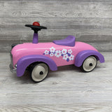 Metal Speedster Ride On Car Flowers