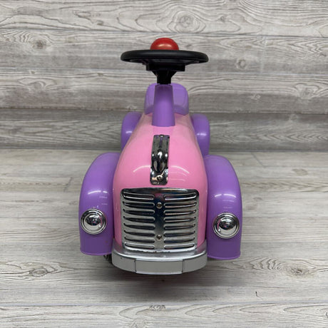 Metal Speedster Ride On Car Flowers