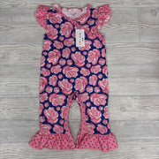 NEW Romper Roses Ruffles