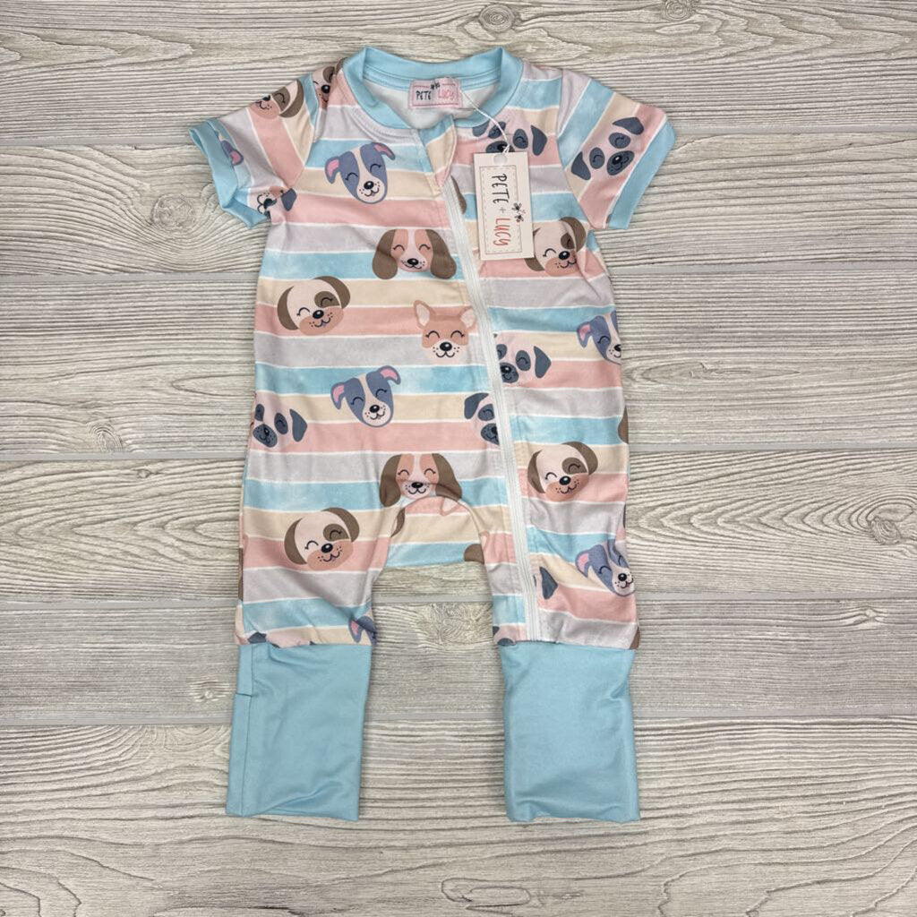 NEW Romper Stripes Dogs