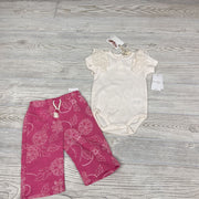NEW 2 Pc Ribbed Bodysuit & Pants Stripes
