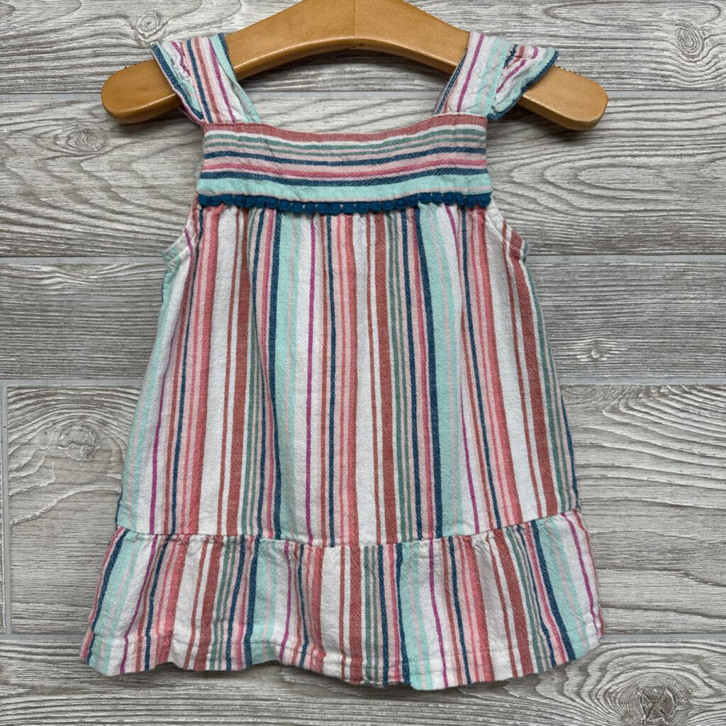 Twill Tank Top Shirt Stripes