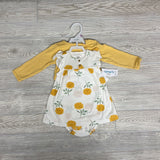 NEW Sunsuit & LS Wrap Flowers Flutter Sleeves