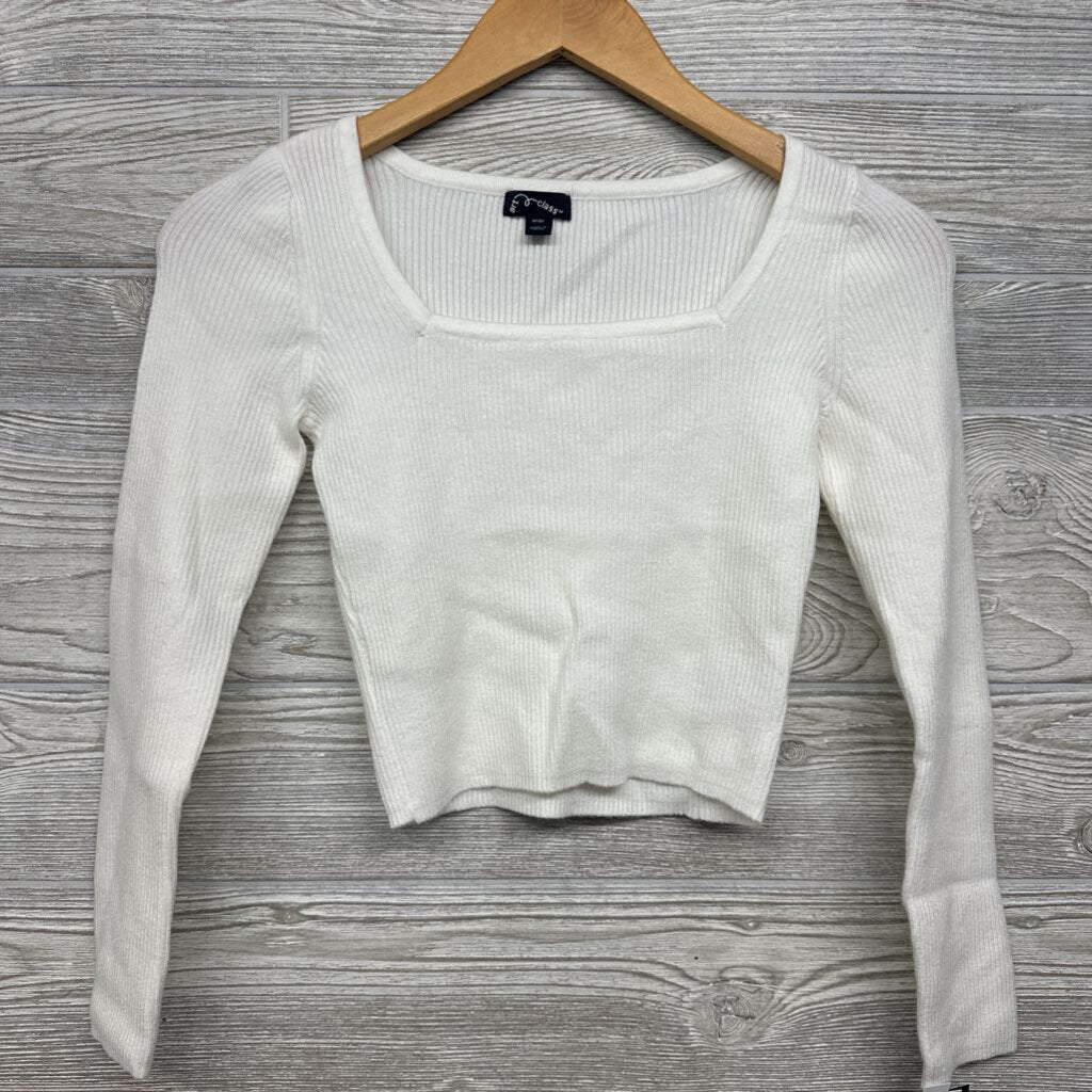 NEW Ribbed Boxy Sweater