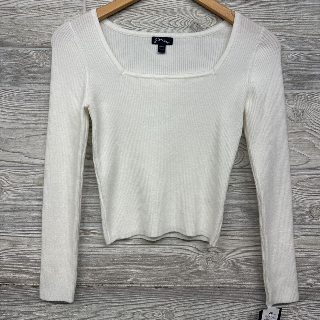 NEW Ribbed Boxy Sweater