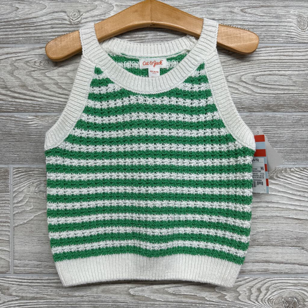 NEW Sweater Tank Top Stripes
