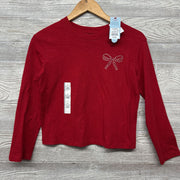 NEW LS Shirt Rhinestone Bow