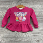 Peplum LS Shirt Team Peppa