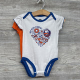 NEW 3 Pk Bodysuit NY Islanders Hockey