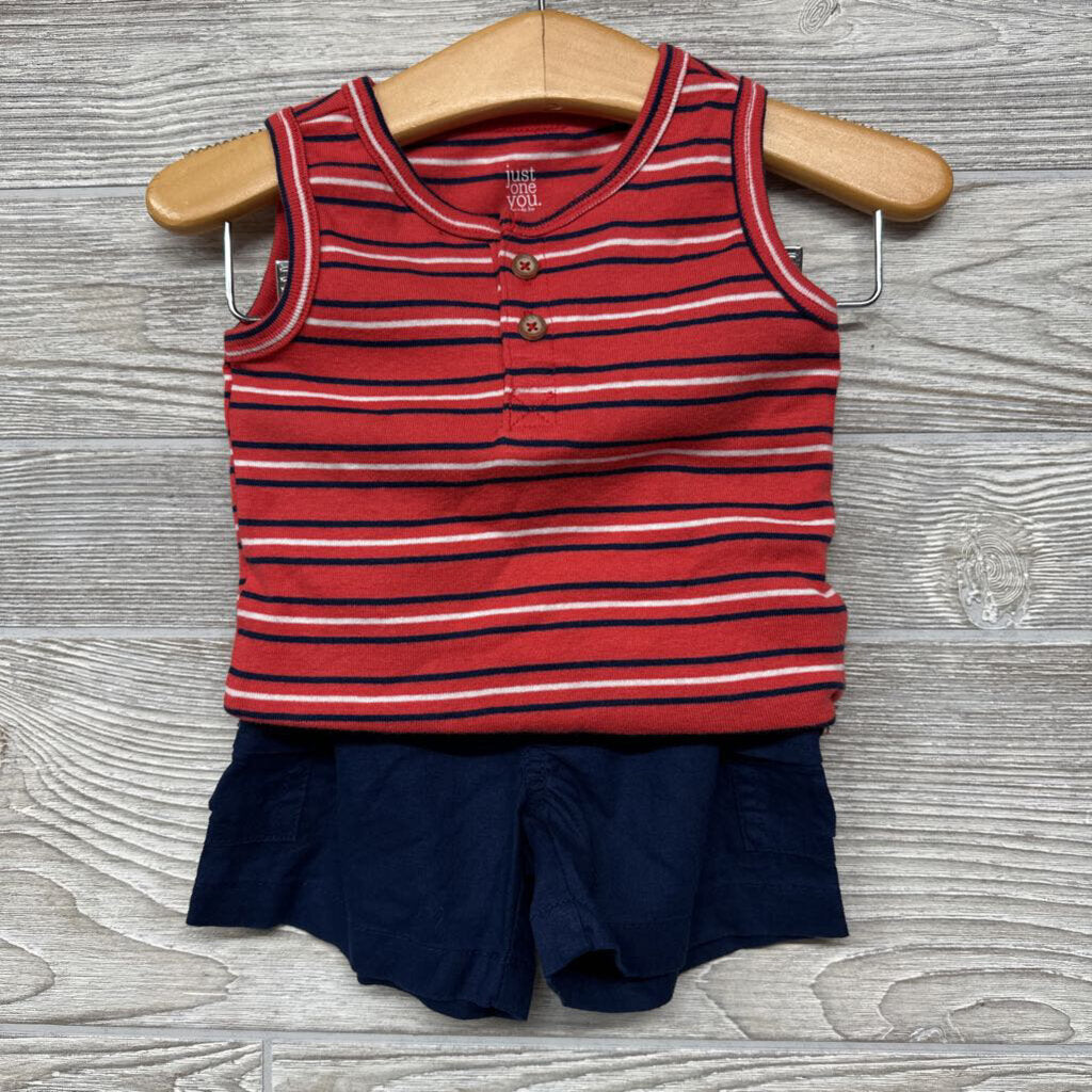 NEW 3 Pc Outfit Button Up Gingham Shirt, Striped Bodysuit, Shorts