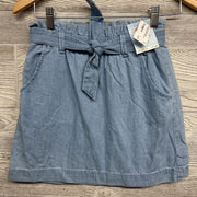 NEW Midi Chambray Skirt