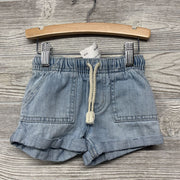 Denim Pull On Shorts