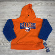 NEW Hooded Sherpa Sweatshirt New York Islanders