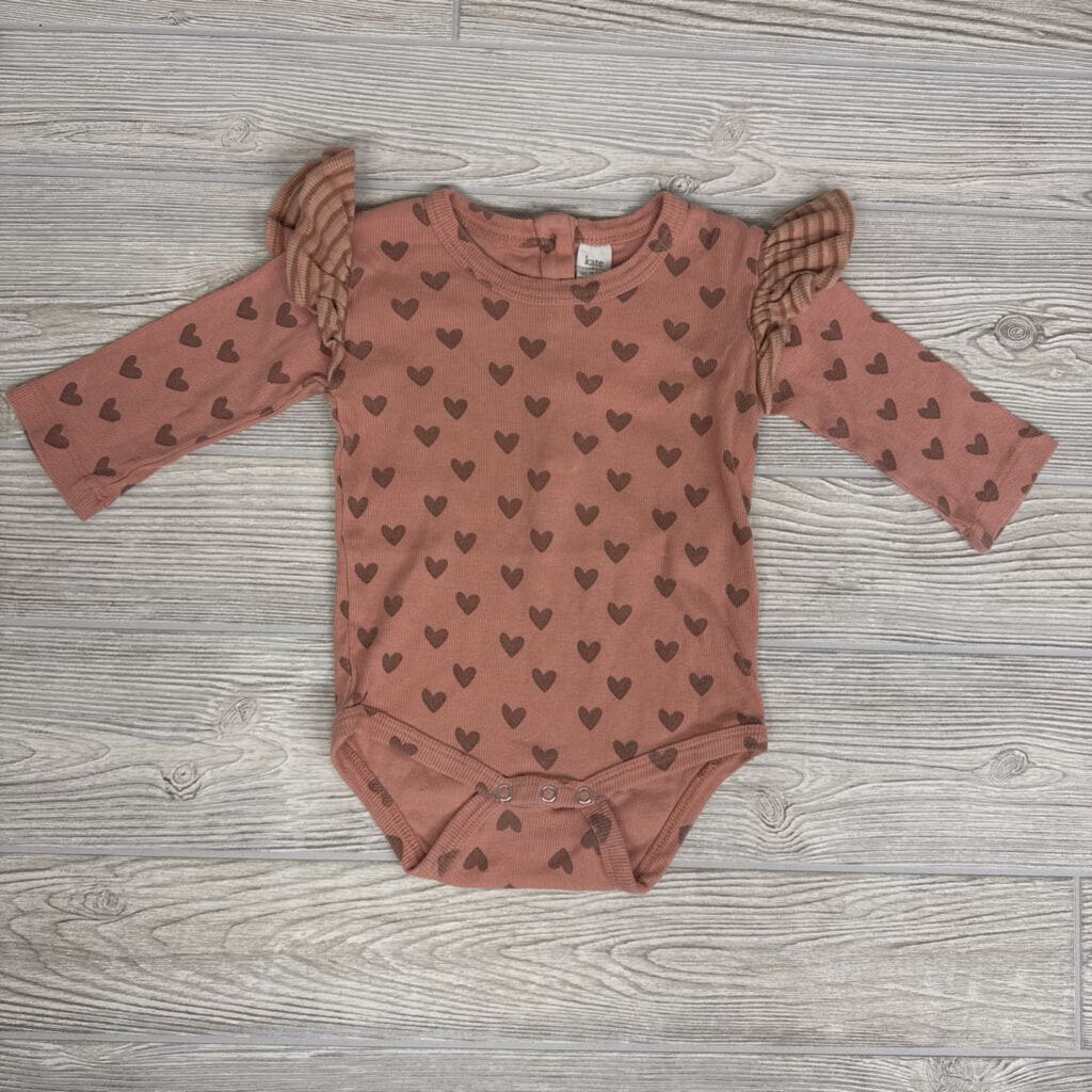 Thermal Flutter Sleeve Bodysuit Heartsw
