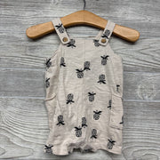 Shorty Romper Side Pockets Pineapples