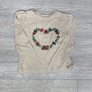 Cap Sleeve LS Shirt Flower Heart Loved