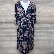 LS Maxi Dress Flowers