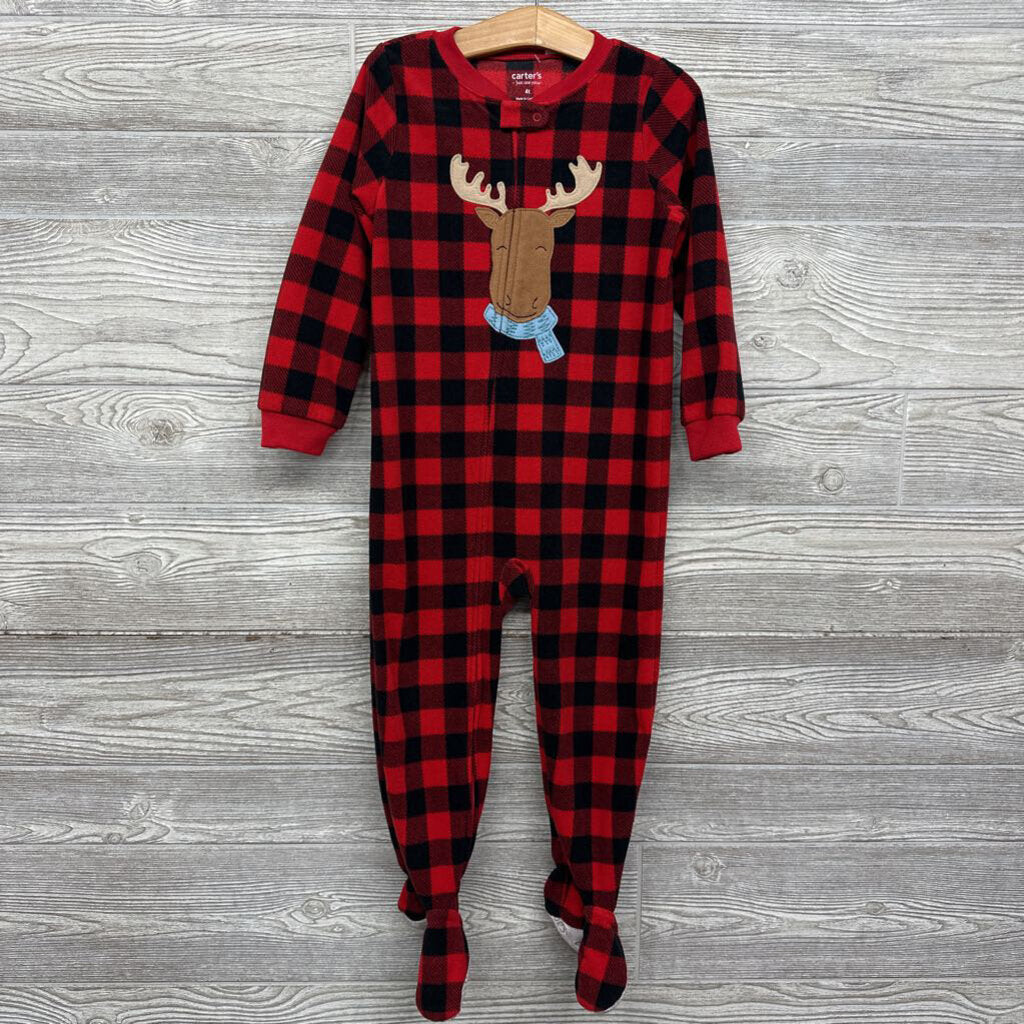 Blanket Sleeper Buffalo Plaid Moose