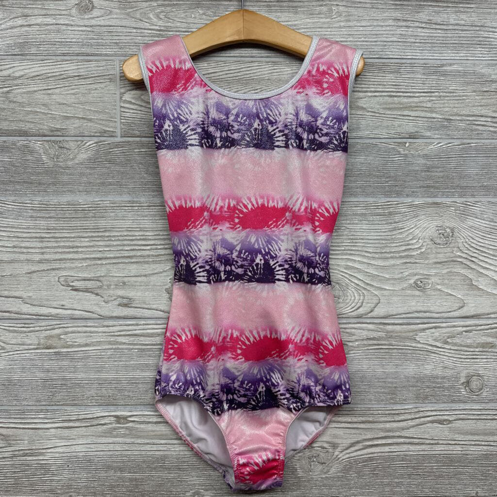 Leotard Glitter Tie Dye