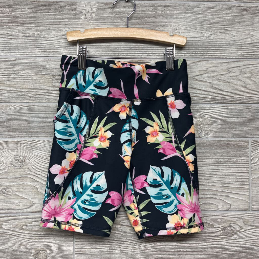 NEW Active Bike Shorts Flowers