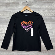NEW LS Shirt Glitter Bat Heart