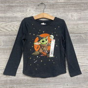 NEW LS Shirt Yoda Witch Glitter