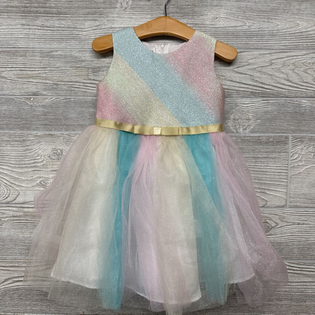Tulle Sequin Sleeveless Dress