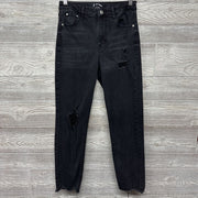 Distressed Girlfriend Jeans