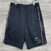 Sweat Shorts Side Paint Splatter Stripe