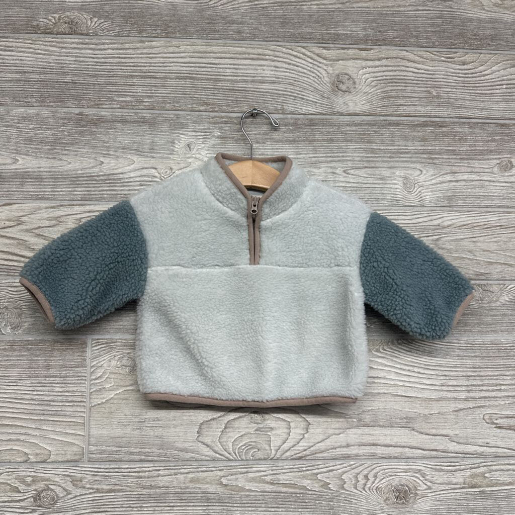 1/4 Zip Sherpa Jacket