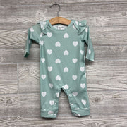 1 Pc Ls Ribbed Outfit Hearts