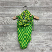 Bamboo Romper Checkered & Headwrap