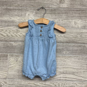 Bubble Romper Ruffles & Buttons