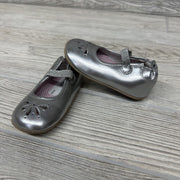 Leather Mary Jane Shoes Eyelet Flower