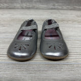 Leather Mary Jane Shoes Eyelet Flower