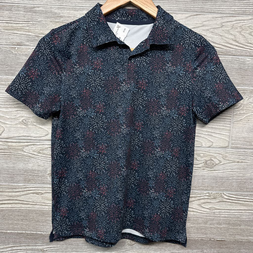 Active Polo Shirt Fire Works