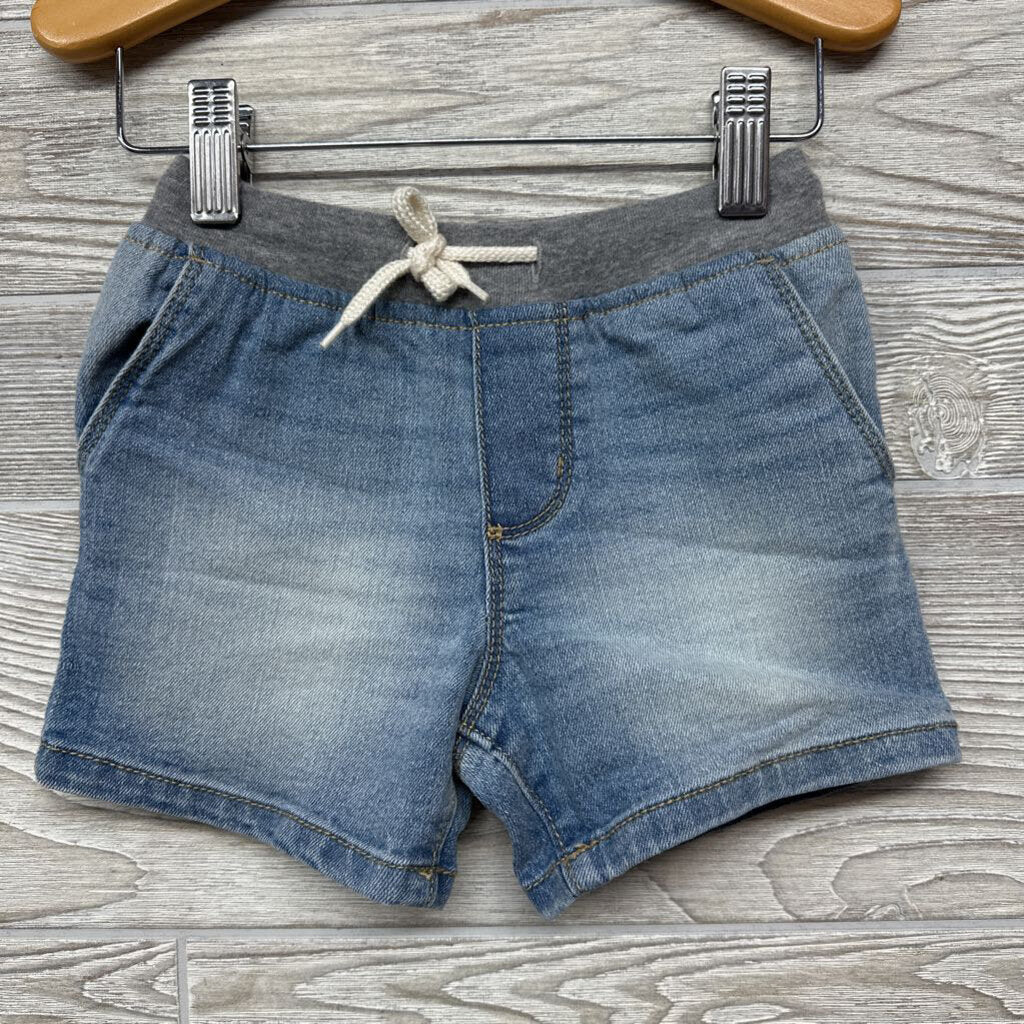 Denim Pull On Shorts