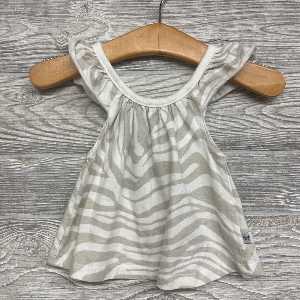 Tank Top Flutter Straps Animal Print