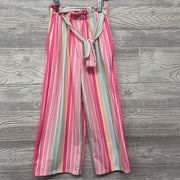 Striped Pants W/ Belt