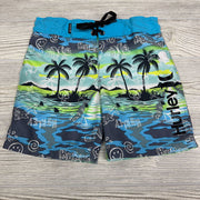 Swim Trunks Palm Trees Waves