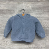 Sherpa Jacket Buttons Hood W/ Ears