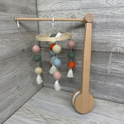 NEW Wooden Crib Mobile Round Balls