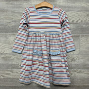 NEW LS Tessa Popover Pima Cotton Dress Stripes