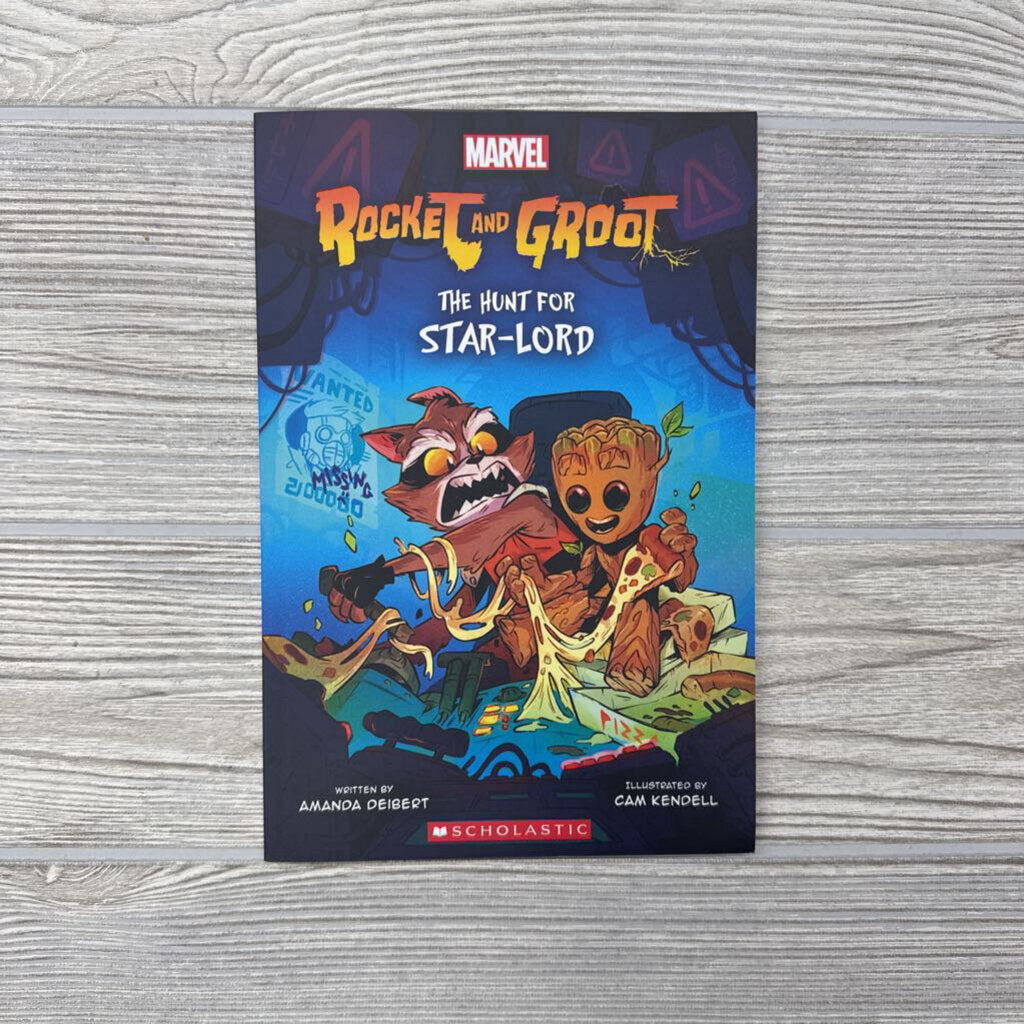 Rocket and Groot The Hunt for Star Lord Paperback Book