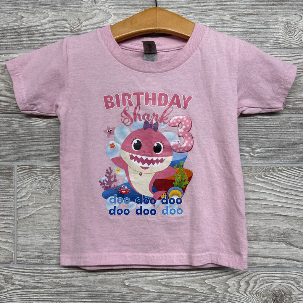 Shirt 3 Birthday Shark Doo Doo Doo
