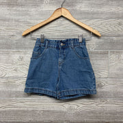 Denim Paperbag Shorts