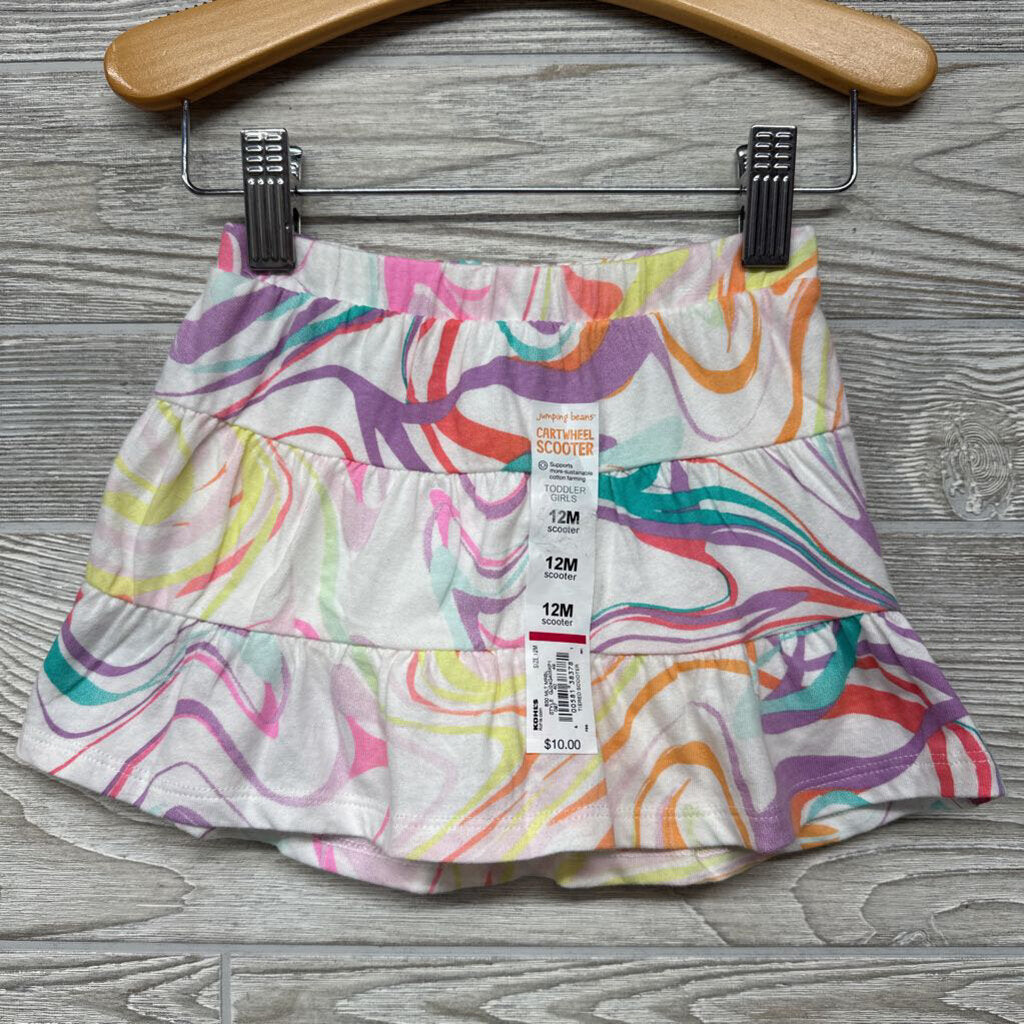 NEW Tiered Skort Printed