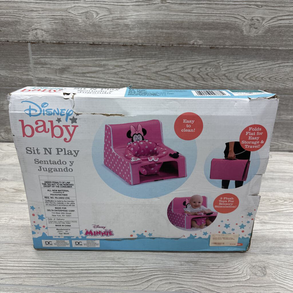 NEW Sit N Play Minnie Mouse