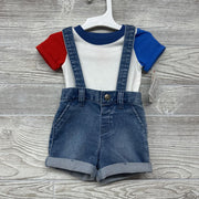 NEW Bodysuit & Denim Shortalls